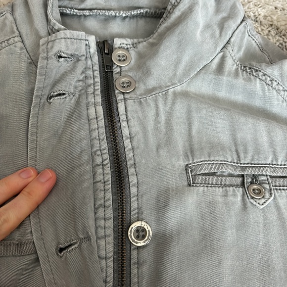 MARRAKECH grey expeditionist jacket from Anthropologie. Anorak utility - Picture 6 of 14